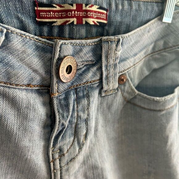 Makers of True Originals Light Blue Jean Shorts - Picture 7 of 16